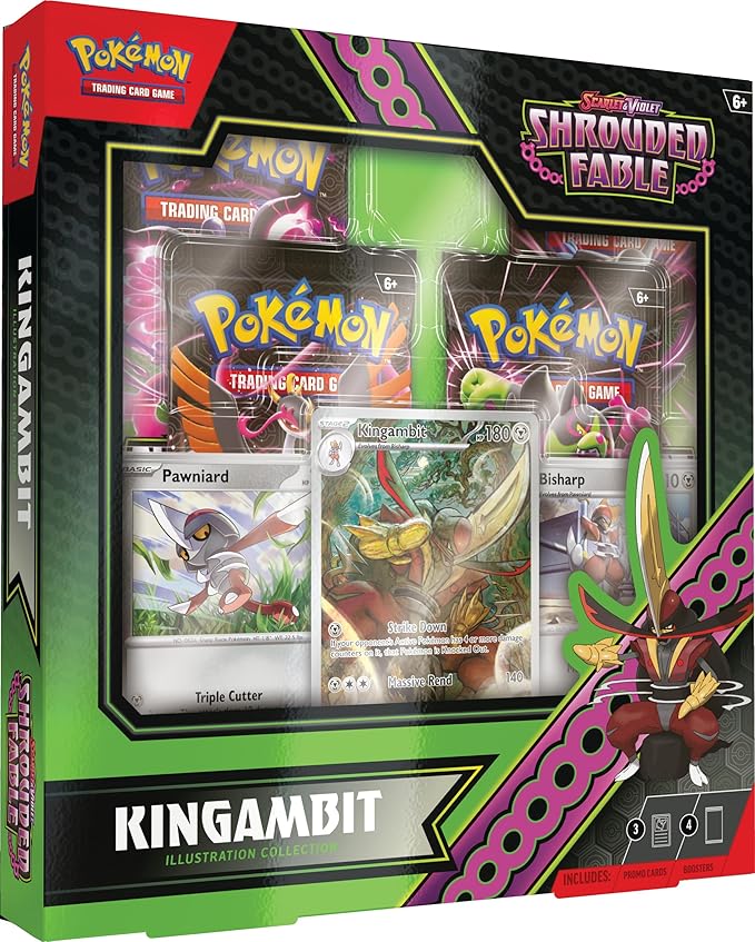 Pokemon TCG: Scarlet And Violet Shrouded Fable Kingabit - Colorland Toys