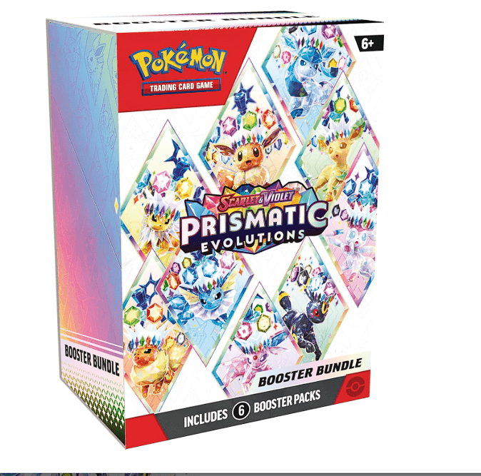 Pokemon TCG: Scarlet And Violet SV8.5 Prismatic Evolutions Booster Bundle 100 - 10113 - Colorland Toys