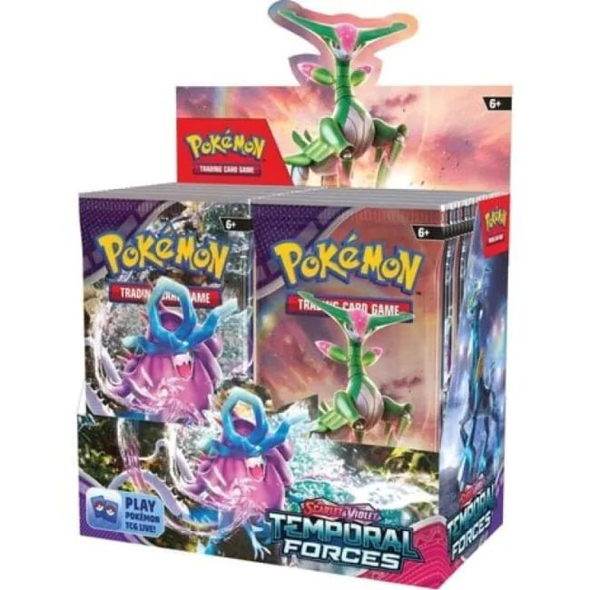 Pokemon TCG: Scarlet And Violet Temporal Forces Booster Pack - Colorland Toys