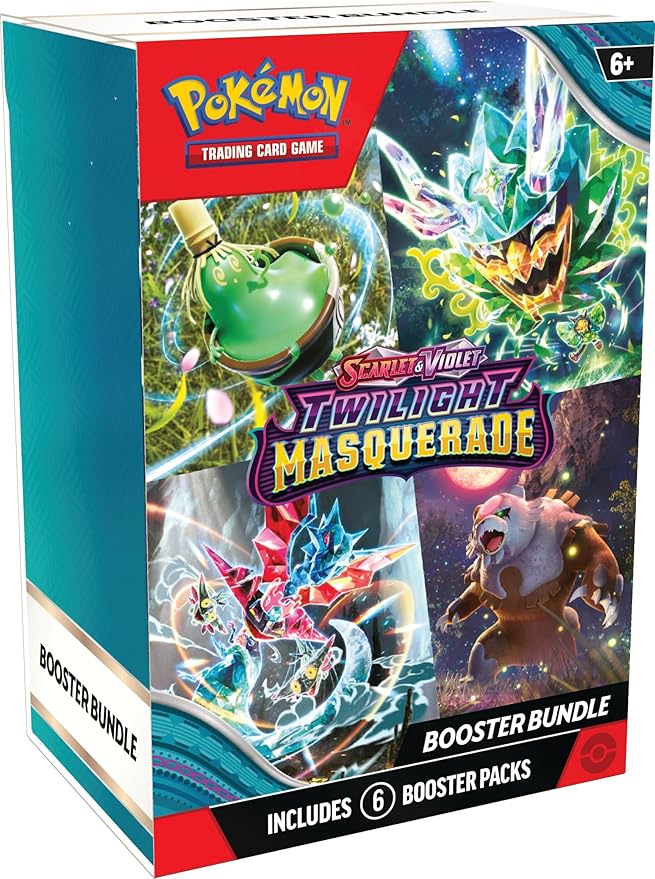 Pokemon TCG: Scarlet And Violet Twilight Masquerade Booster Pack — image 1