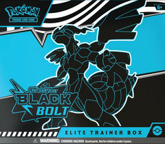 Pokemon TCG Scarlet & Violet 10.5 Black Bolt Elite Trainer Box Zekrom 10 - 10037 - 112 - Colorland Toys