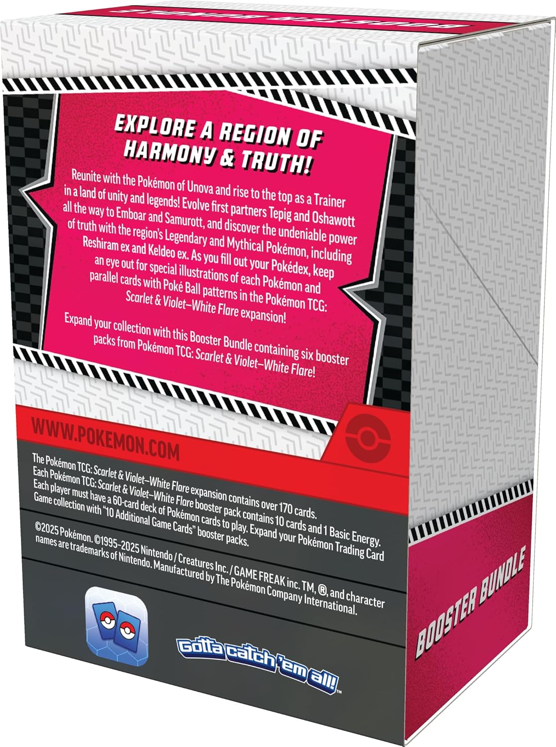 Pokemon TCG Scarlet & Violet 10.5 White Flare Booster Bundle Reshiram 10 - 10035 - 102 - Colorland Toys