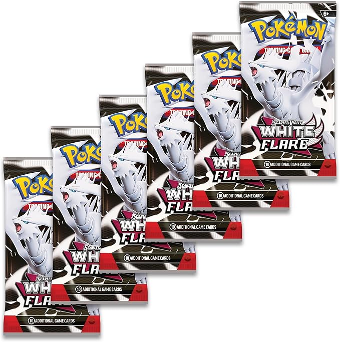 Pokemon TCG Scarlet & Violet 10.5 White Flare Booster Bundle Reshiram 10-10035-102 — image 3