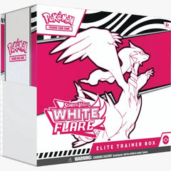 Pokemon TCG Scarlet & Violet 10.5 White Flare Elite Trainer Box Reshiram 10 - 10037 - 107 - Colorland Toys