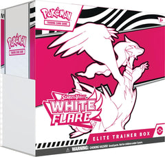Pokemon TCG Scarlet & Violet 10.5 White Flare Elite Trainer Box Reshiram 10 - 10037 - 107 - Colorland Toys