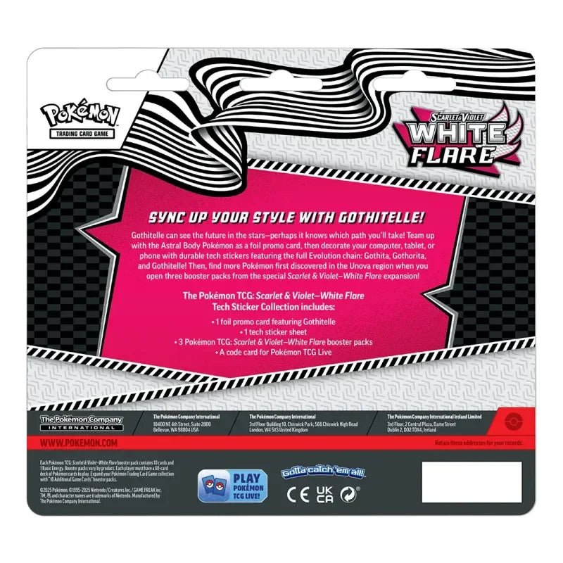 Pokemon TCG Scarlet & Violet 10.5 White Flare Tech Sticker Collection Reshiram 10-10116-101 — image 6