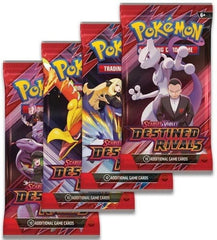 Pokemon TCG Scarlet & Violet Destined Rivals Booster Pack 10 - 10157 - 101 Assorted - Colorland Toys