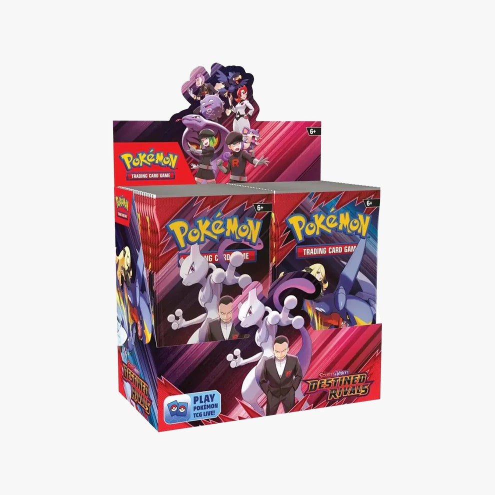 Pokemon TCG Scarlet & Violet Destined Rivals Booster Pack 10 - 10157 - 101 Assorted - Colorland Toys