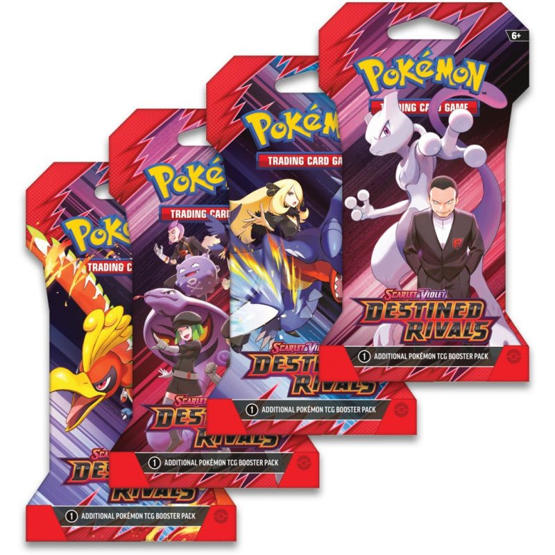 Pokemon TCG Scarlet & Violet Destined Rivals Sleeved Booster 100 - 10625 - Colorland Toys