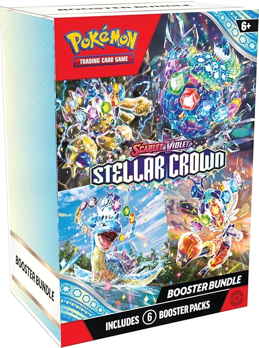 Pokemon TCG Scarlet & Violet SV07 Stellar Crown Booster - Single Pack - Colorland Toys