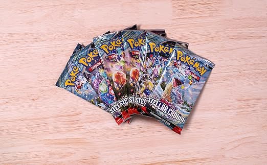 Pokemon TCG Scarlet & Violet SV07 Stellar Crown Booster - Single Pack - Colorland Toys