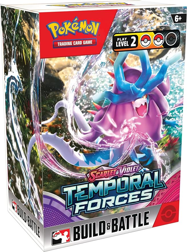 Pokemon TCG: Scarlet & Violet Temporal Forces Build And Battle Box — image 1