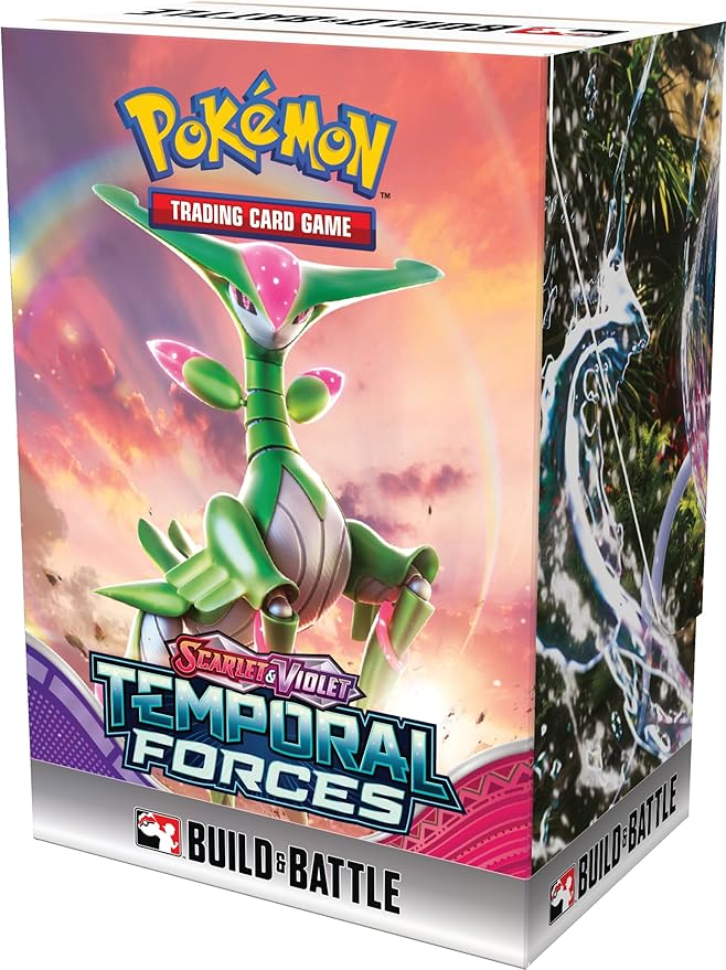Pokemon TCG: Scarlet & Violet Temporal Forces Build And Battle Box - Colorland Toys