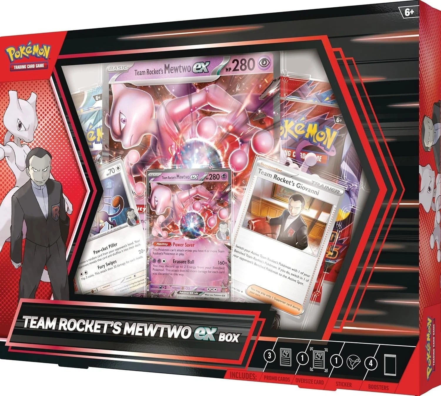 Pokemon TCG Team Rocket's Mewtwo EX Box 100 - 10438 - Colorland Toys
