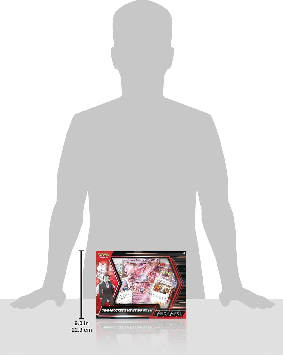 Pokemon TCG Team Rocket's Mewtwo EX Box 100 - 10438 - Colorland Toys