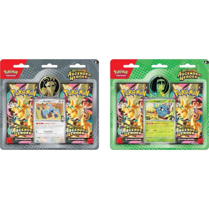 Pokémon - Trading Card Game: Mega Evolution - Ascended Heroes 2-Pack Blister ASSTD - Styles May Vary — image 1