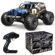 Polar Lights Brushless 4-WD Monster Truck RC Car Blue 1:14 Scale HS14412