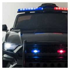 Police Car Black 0007Q - Colorland Toys