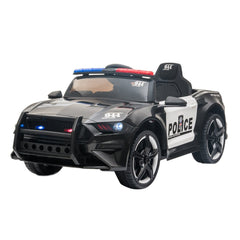 Police Car Black 0007Q - Colorland Toys
