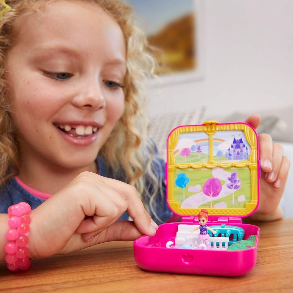 Polly Pocket Hidden Hideouts Lil Princess Pad Playset - Colorland Toys