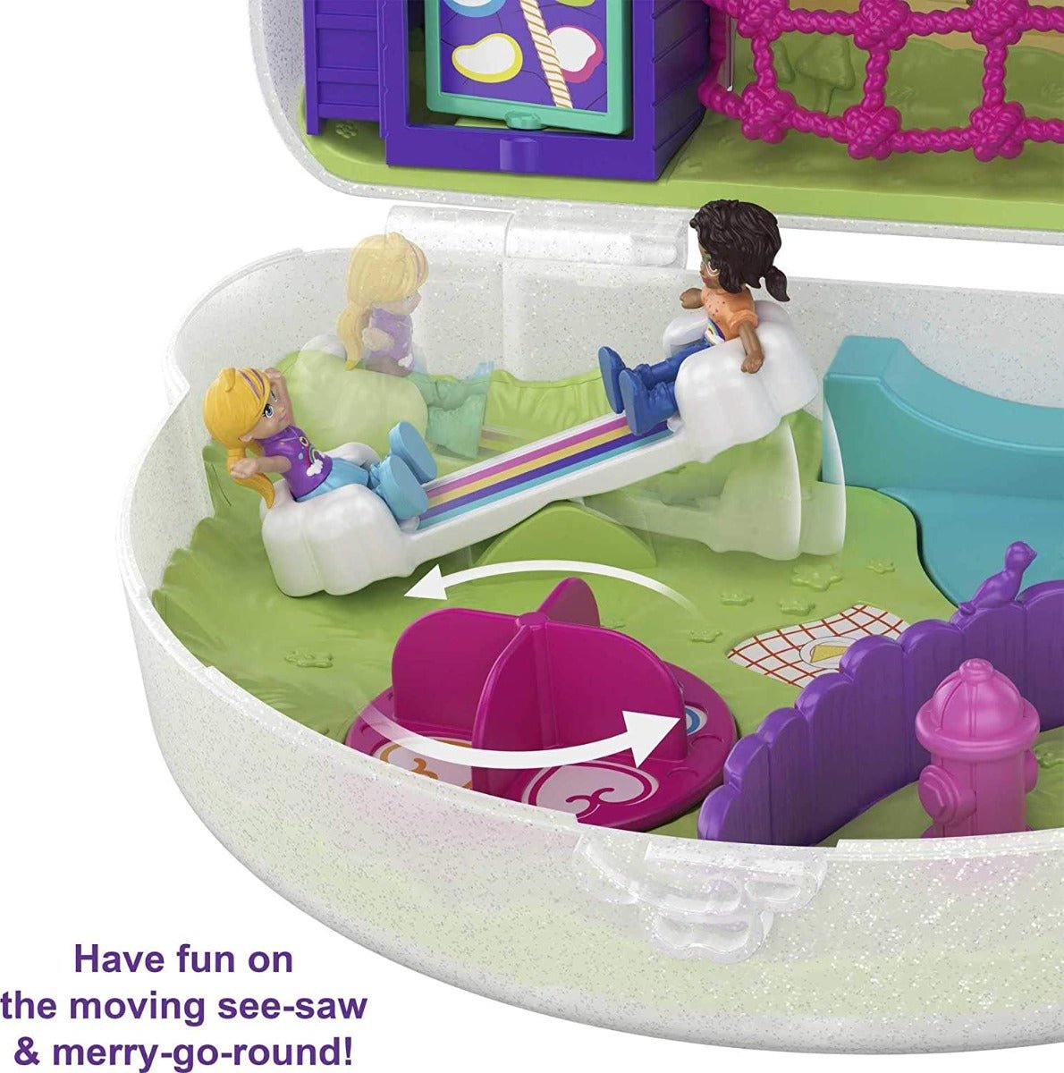 Polly Pocket Micro Rainbow Dream Purse GKJ65/GKJ63 - Colorland Toys
