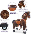 PonyCycle Ride On Horse Age 3-5 Chocolate Brown U-321