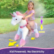 PonyCycle Ride On Horse Age 3-5 Pink U-302