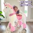 PonyCycle Ride On Horse Age 3-5 Pink U-302