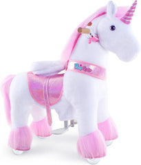 PonyCycle Ride On Horse Age 3 - 5 Pink U - 302 - Colorland Toys