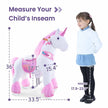 PonyCycle Ride On Horse Age 4-9 Pink U-402