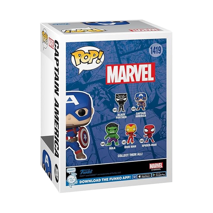 Pop! Marvel: Marvel New Classics - Captain America FU82497 — image 3