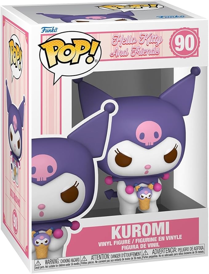 Pop! Sanrio: Kuromi FU80315 - Colorland Toys