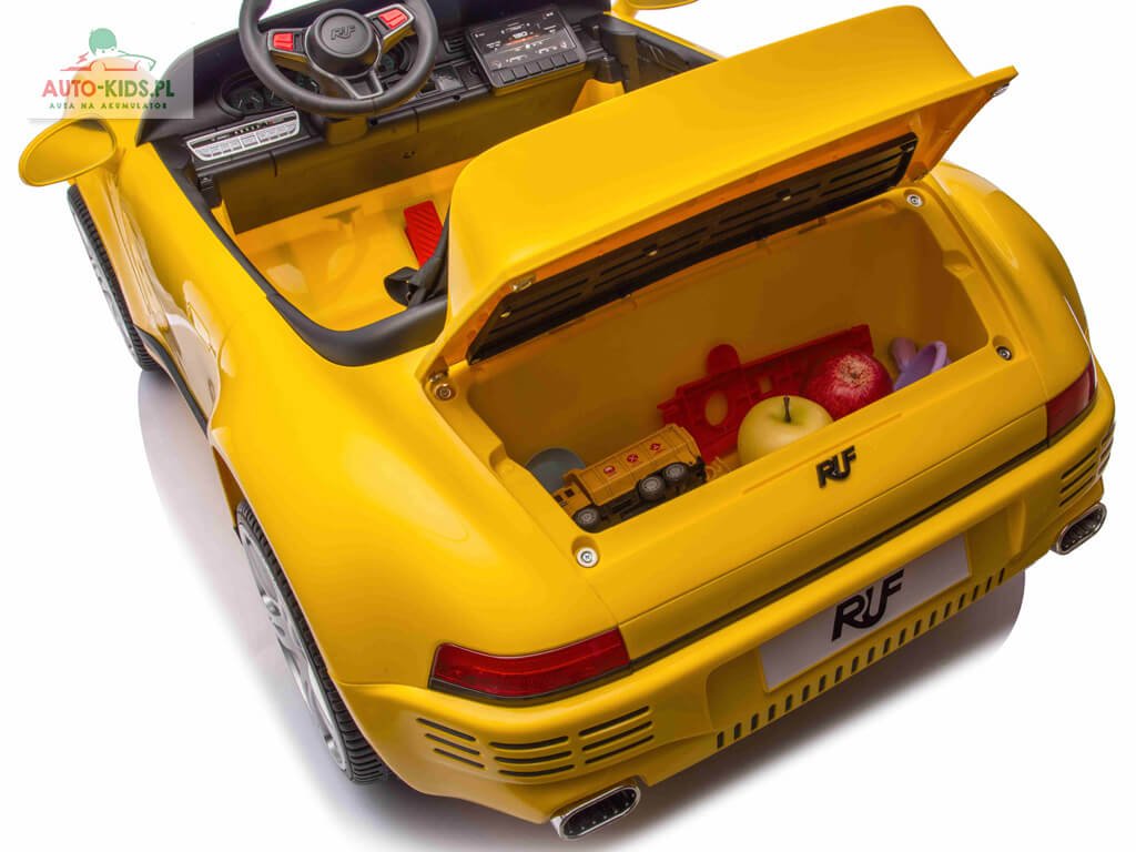 Porsche 911 RUF Ride On 24V Yellow LB-9669 — image 3
