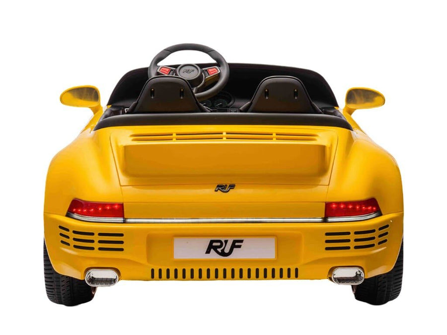 Porsche 911 RUF Ride On 24V Yellow LB-9669 — image 2
