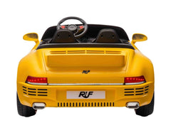 Porsche 911 RUF Ride On 24V Yellow LB - 9669 - Colorland Toys