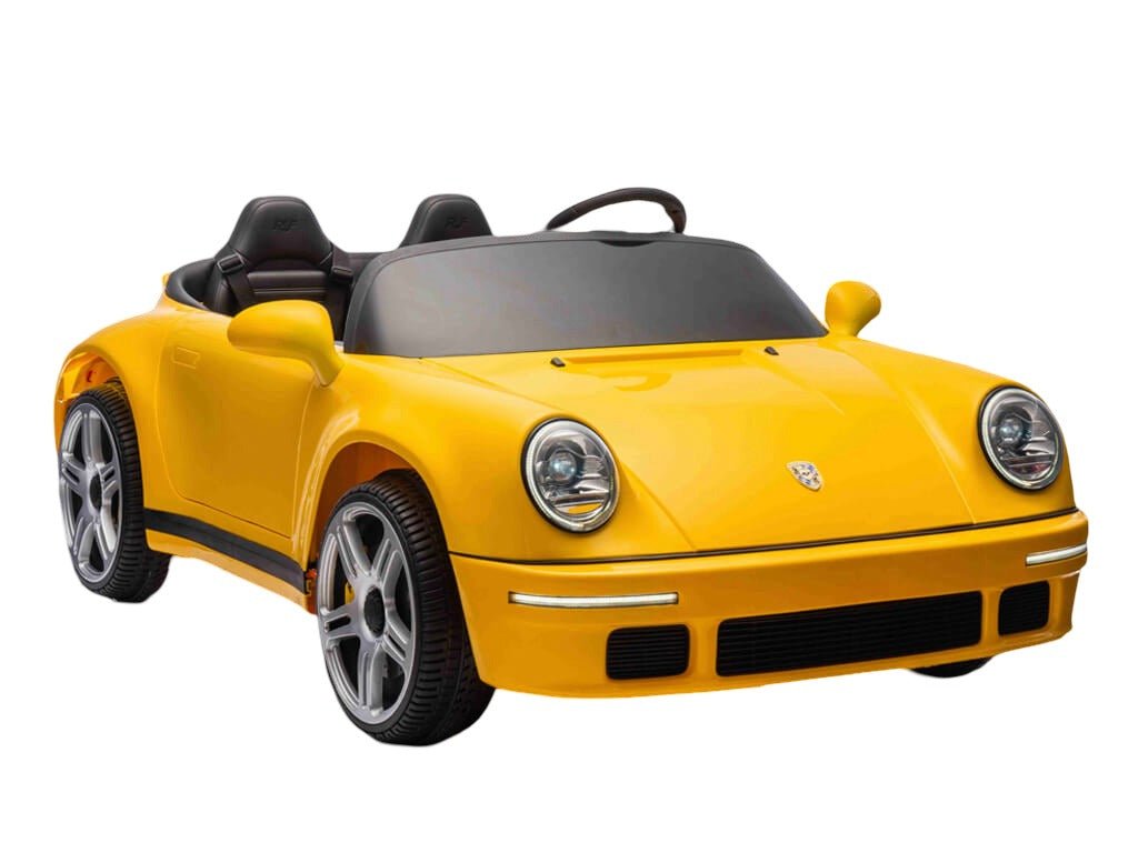 Porsche 911 RUF Ride On 24V Yellow LB-9669 — image 1