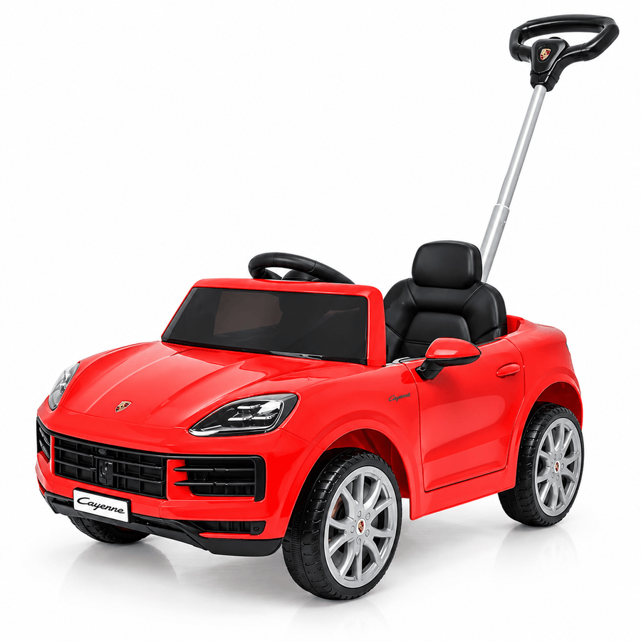 Porsche Cayenne Push Car With Handle Red 3618 — image 1