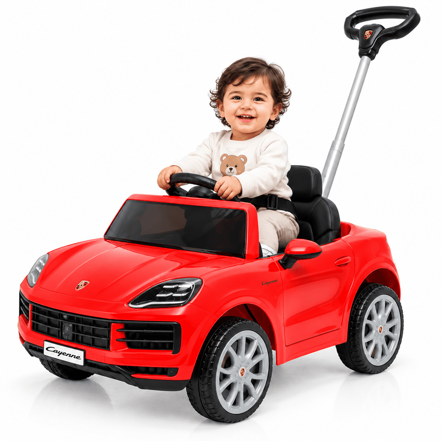 Porsche Cayenne Push Car With Handle Red 3618 — image 2