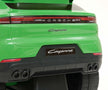 Porsche Cayenne Pushing Car With Handle Green 3228/B12025