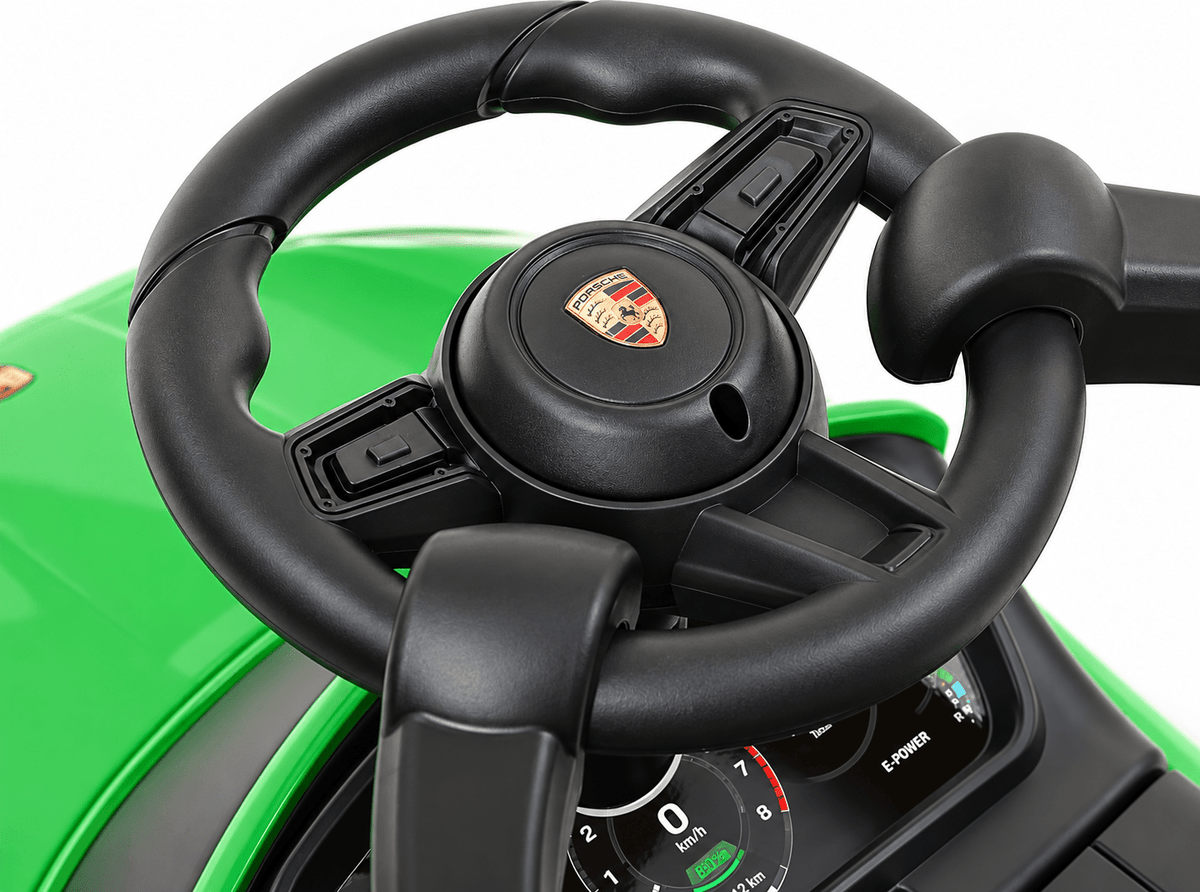 Porsche Cayenne Pushing Car With Handle Green 3228/B12025 — image 5