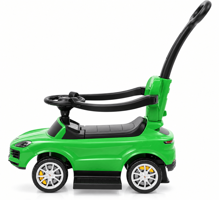 Porsche Cayenne Pushing Car With Handle Green 3228/B12025 — image 4