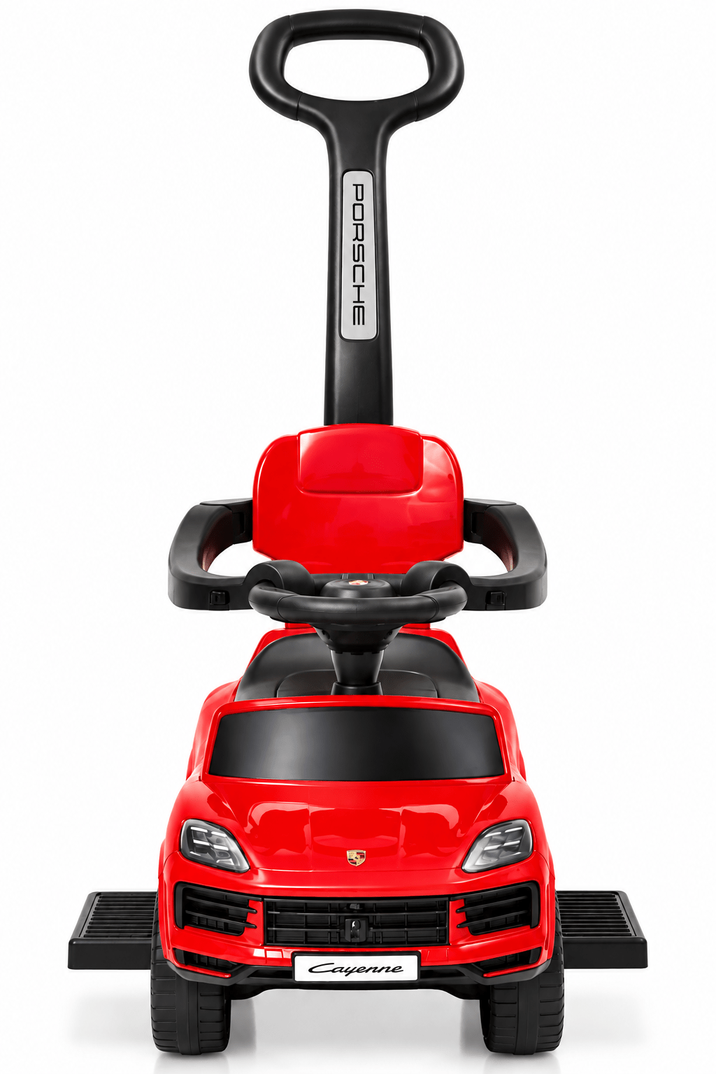 Porsche Cayenne Pushing Car With Handle Red 3228/B12025 — image 3