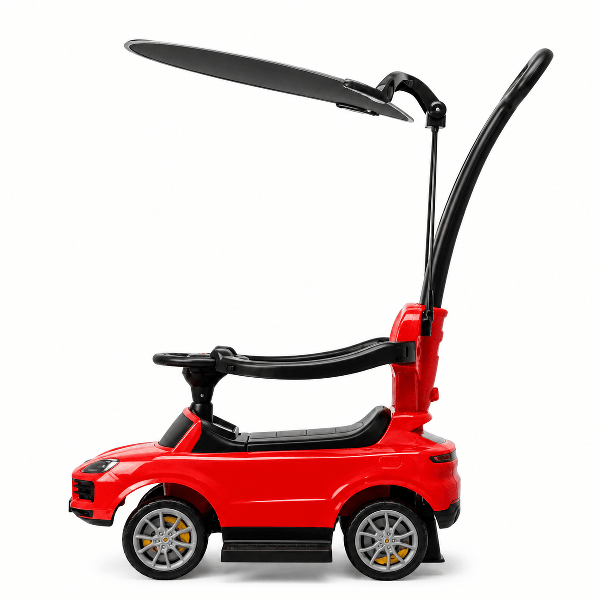 Porsche Cayenne Pushing Car With Shade Red 3228C — image 4