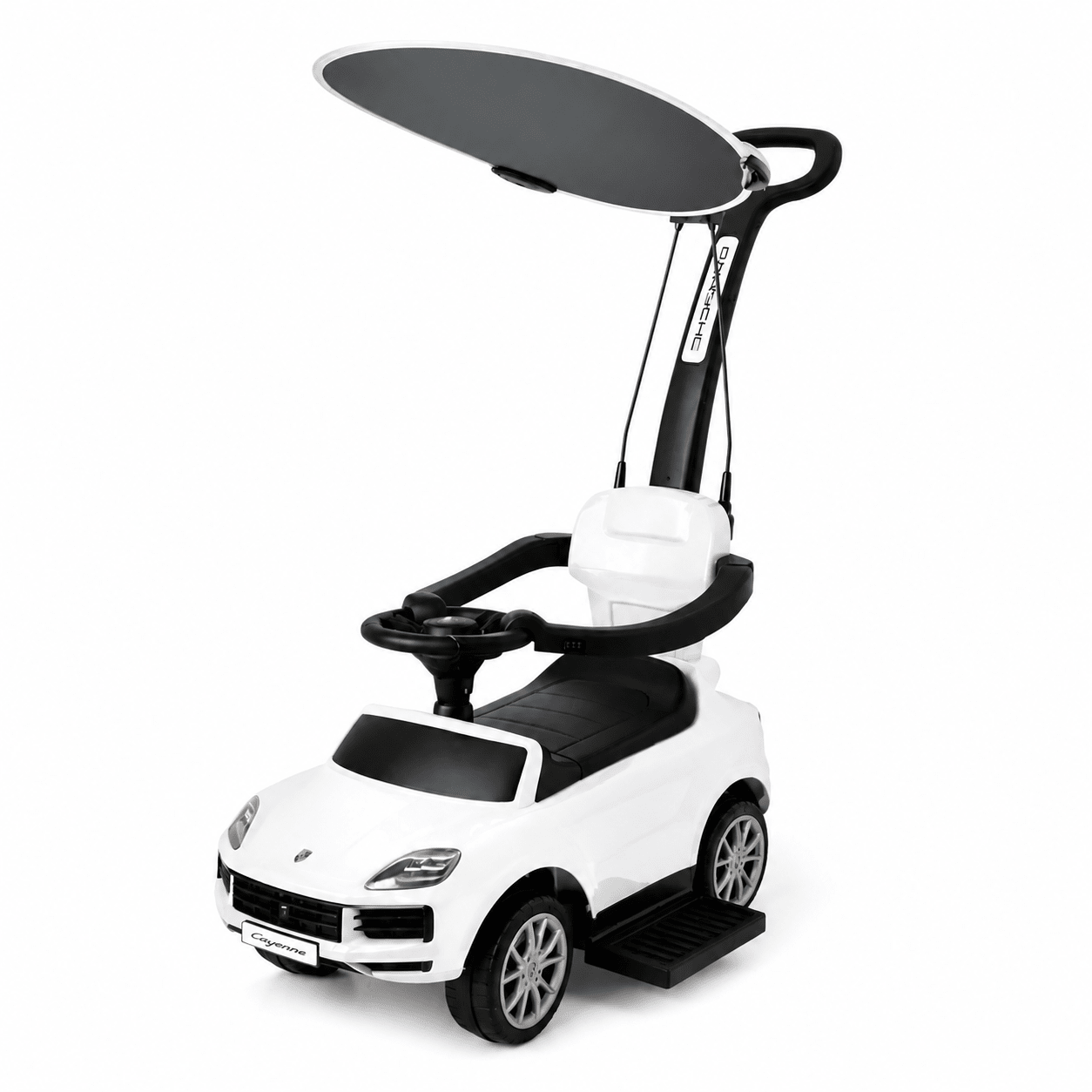 Porsche Cayenne Pushing Car With Shade White 3228C - Colorland Toys