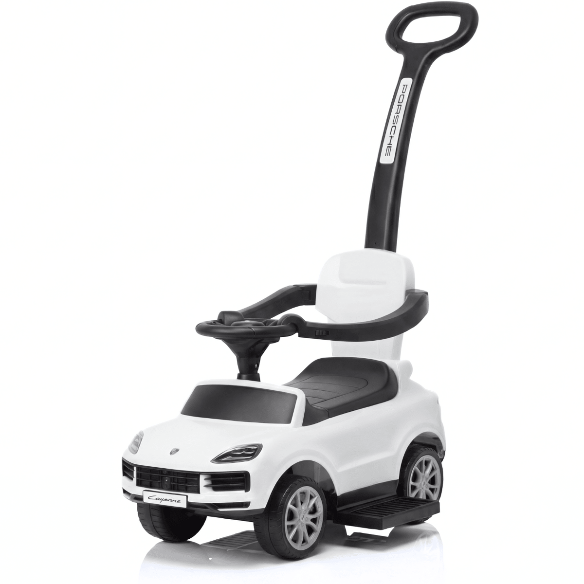 Porsche Cayenne Pushing Car With Shade White 3228C — image 9