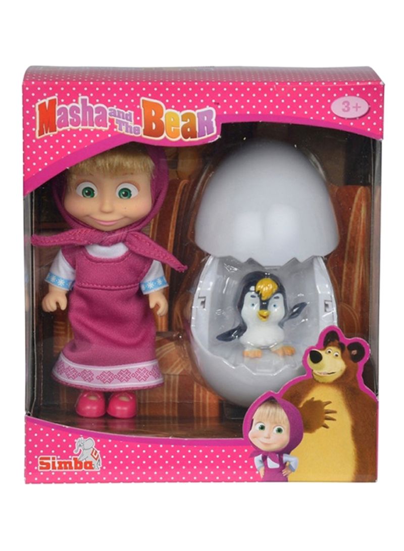 Portable Masha Penguin Play Toy Set — image 1