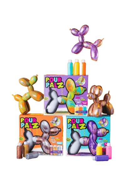 Pour Palz Balloon Dog 3 - Asstd. - 60ml GS - G22188 - Colorland Toys