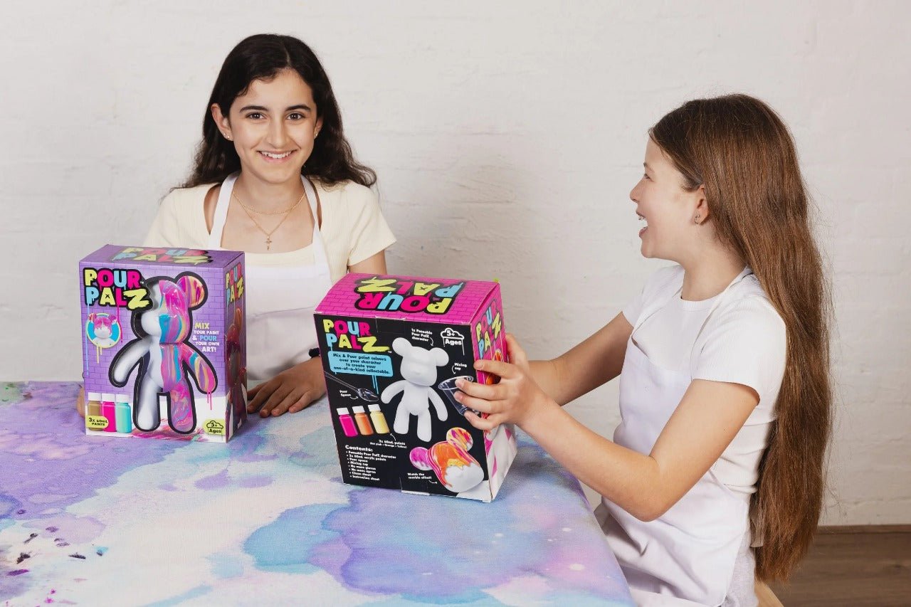 Pour Palz DIY Paint Bear With - 1 Berry Blast - 40ml GS - G08682 - Colorland Toys