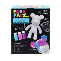 Pour Palz DIY Paint Bear With - 1 Berry Blast - 40ml GS - G08682 - Colorland Toys