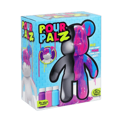 Pour Palz DIY Paint Bear With - 1 Berry Blast - 40ml GS - G08682 - Colorland Toys